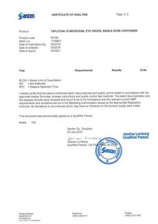 Глазные Капли Тафлотан Аптека Живика Шадринск