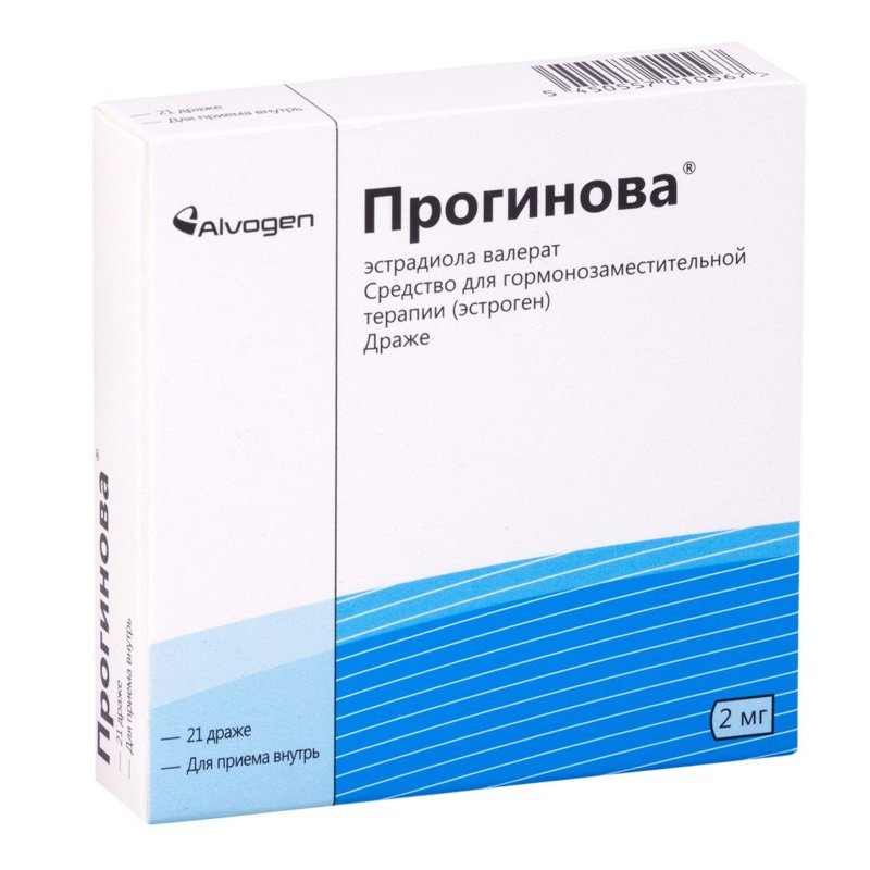 Прогинова драже 2 мг 21 шт., цены от 2645 ₽ в аптеках Рязани | Мегаптека