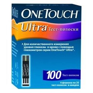 One Touch Ultra Тест-полоски 100 шт.